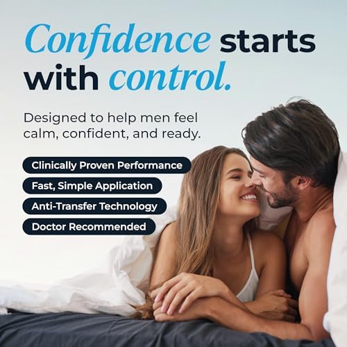 Promescent Desensitizing Delay Spray for Men Clinically Proven to Help You Last Longer in Bed - Better Maximized Sensation + Prolong Climax for Him, 2.6 ml