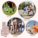 Elastic Bandage Wrap, 4Pcs Compression Wrap(2",3",4",6"), Stretch Sports Bandage Tape Roll for Legs, Arms, Ankle, Wrist, Elbow, Foot, Knee, Tummy, Body