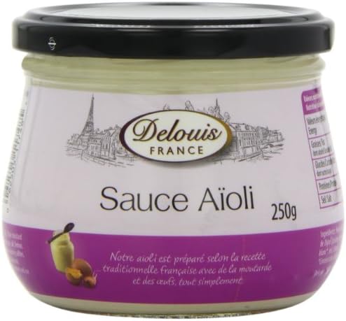 Delouis Garlic Mayonnaise - Aioli 250 g (Pack of 3)