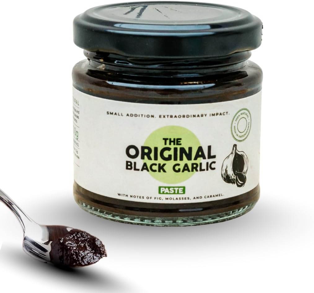 Garlic Paste 100g - Sweet & Savoury, Aged to Perfection, 100% Natural Ingredients, Vegan Friendly - Gourmet, Culinary Delight