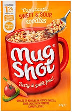 Mug Shot - Sweet & Sour Flavour Noodles - 67g (Multi-Pack - 5)