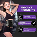 60 Meters Black Osmotic Plastic Body Wrap,Workout & Sweat Enhancer Stomach Film Body Applicator Power Wrap,DIY Sauna Wrap(1 Rolls)