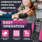 CREATRILL Heated Elbow Brace for Tendonitis & Tennis Elbow Relief, Flexible Arm Heating Sleeve with Moist Heat Option & Auto Shut-Off