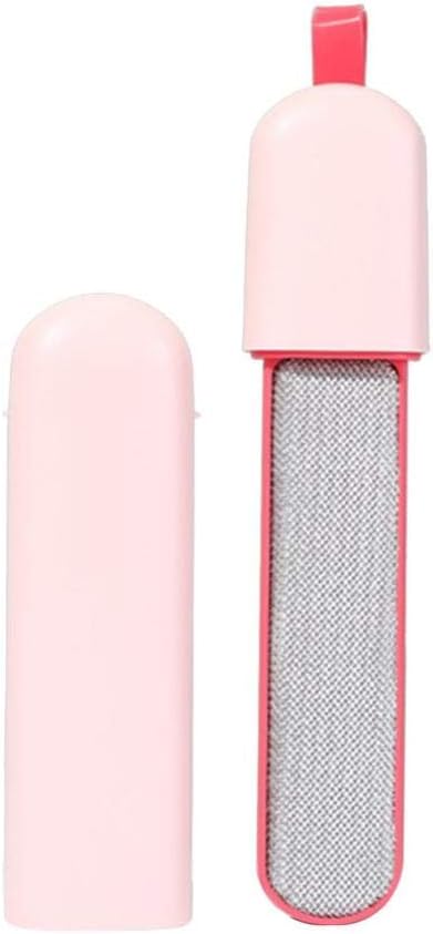 Pet Hair Remover Brushes Lint Remover Dusting Static Brush Clothes Hair Brush Anti Static Wool Lint Dust Sticky Cleaner Brushes 1Set Pink