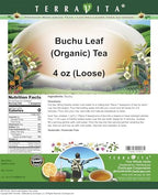 Buchu Leaf (Organic) Tea (Loose) (4 oz, ZIN: 512125)