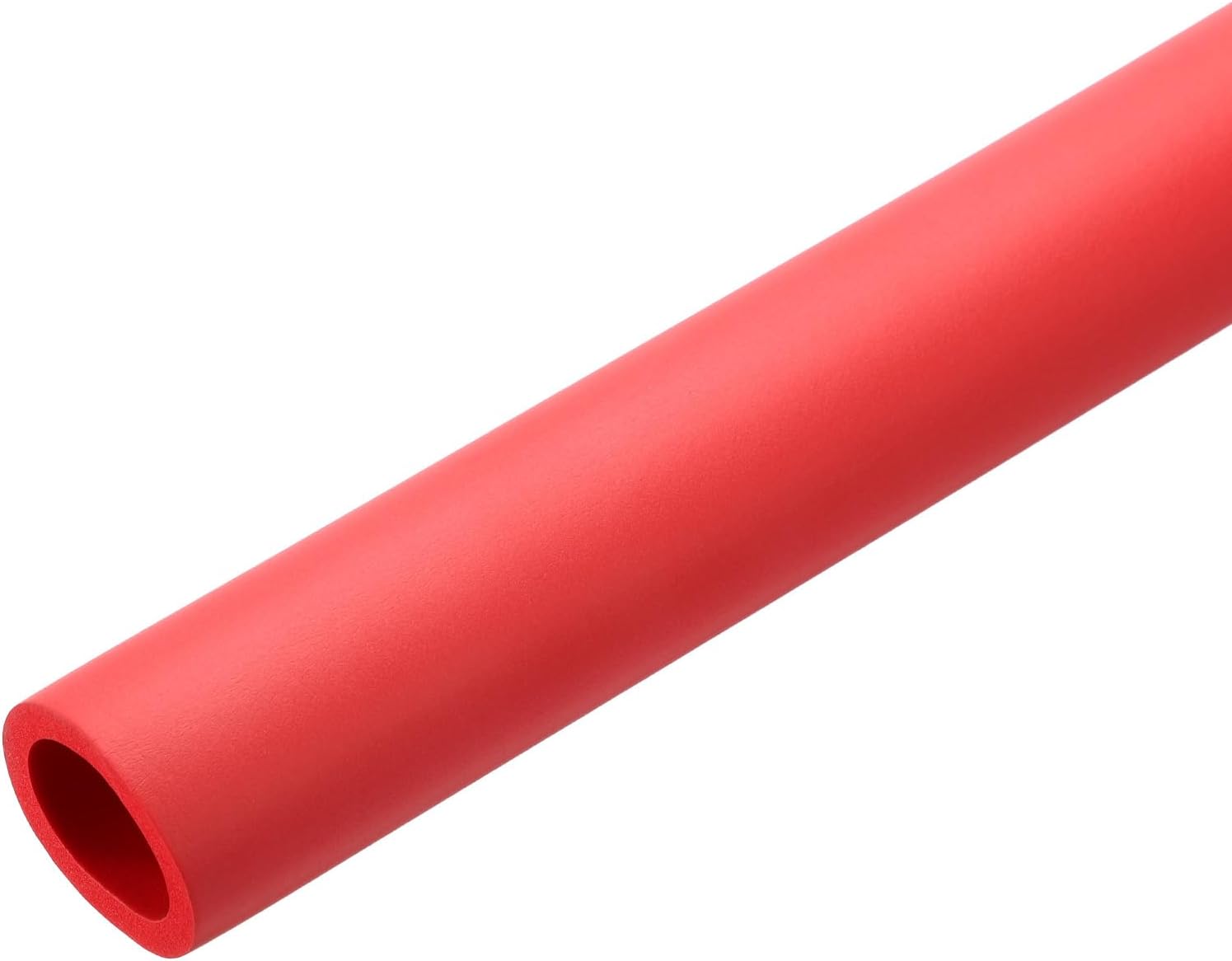 uxcell Foam Tubing for Handle Grip Support, Pipe Insulation Outside Pipe Lagging, 28mm(1 1/8") ID 36mm OD 1m Red