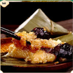 Zongzi - Traditional Chinese Glutinous Rice Zongzi, Wrapped In Bamboo Leaves - Carefully Selected Ingredients - Ready To Eat After Heating - Dragon Boat Festival/Choices For Festival Gifts（98.76oz）