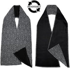 Washable Adult Bib Scarf for Senior Citizens & Elderly - Reversible Adult Bibs for Women and Men - Dining Clothing Protectors - Dining Scarf for Adults