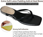 (3 Pairs) Pigskin Heel Cushions Cups for Plantar Fasciitis, Sore Heel Pain, Bone Spur & Achilles Tendonitis, Heel Support Insoles, Adhesive Heel Padding Inserts for High Heels Boots Flats Sandals