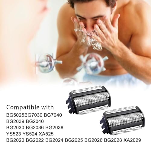 BG2000 Replacement Heads Compatible with Philips Bodygroom, Remplacement Heads for Philips Norelco Body Groomer Replacement Heads for Series 7000(BG204x), Series 3000 (BG203x), Series 3000(BG202x)