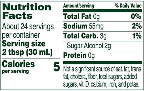 Maple Grove Farms, Syrup, Sugar Free, 24 Ounce (Pack of 2)
