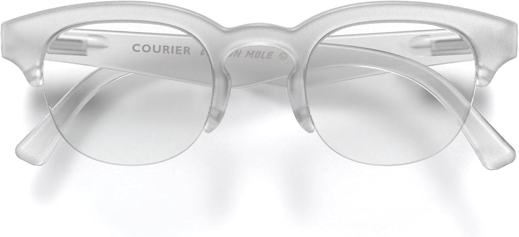 LONDON MOLE® Courier reading glasses | Modern vintage browline readers | Men’s Women’s Unisex | Spring hinges