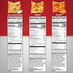 RITZ Toasted Chips Variety Pack, Cheddar, Sour Cream and Onion, and Original Crackers, Party Snacks, Bulk Snacks, 4 Bags