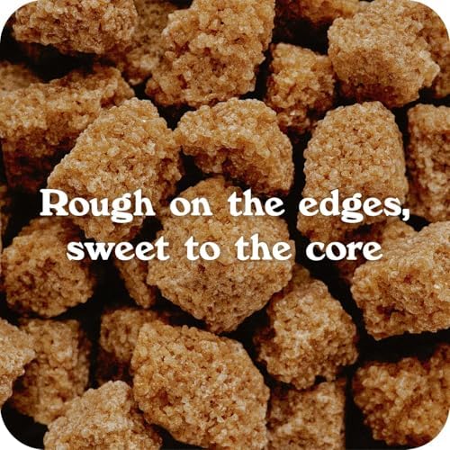 Sugar In The Raw Turbinado Cane Sugar Cubes, 17.6 oz. Box, Pure, All-Natural Turbinado Sugar, Non-GMO Project Certified, Kosher, Vegan and Gluten Free
