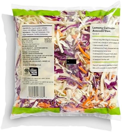 365 by Whole Foods Market, Organic Coleslaw Mix, 12 Ounce