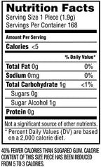 ORBIT Bubblemint Sugar Free Individually Wrapped Chewing Gum Mint Bulk Box , 12 Packs of 14-Pieces (168 Total Pieces)