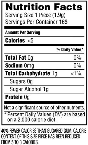 ORBIT Bubblemint Sugar Free Individually Wrapped Chewing Gum Mint Bulk Box , 12 Packs of 14-Pieces (168 Total Pieces)