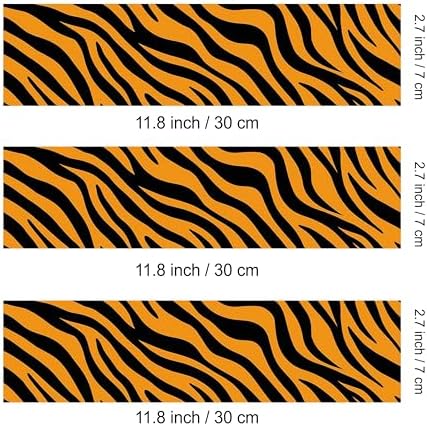 3 pcs Tigger Cake Strips Edible birthday cake strips, cake side borders, Icing Sheets 2.7X11.8