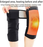 Tourmaline Knee Support Brace, Adjustable Self-Heating Knee Pads, Magnetic Tourmaline Therapy, Ergonomic Design, for Arthritis Knee Pain Relief