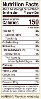 Bob's Red Mill Millet Flour, 20 Oz
