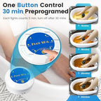 Ionic Foot Bath Detox Machine, Portable Ionic Detox Foot Bath Spa Machine Ion Cleanse Controller for Home Travel Holiday