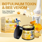 2Pcs Bee Venom Joint Gel Cream, Bee Venom Advanced Joint and Bone Cream, Advanced Professional New Bee Venom Professional Gel, for Back, Neck, Hands, Knee