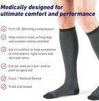 Neo G Men's Compression Socks - True Graduated Compression - Class 1 Medical Device – Grey