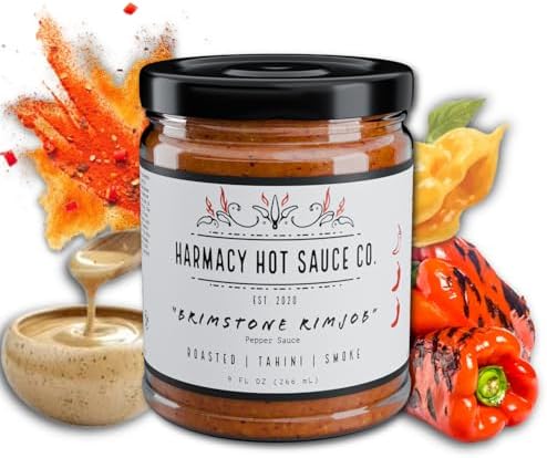 Multi Award-Winning Gourmet Hot Sauce Gift Set Best Sellers 3 Pack by Harmacy Hot Sauce Co. - 9oz Jars, Vegan, Gluten Free, Nut Free, Dairy Free, Soy Free