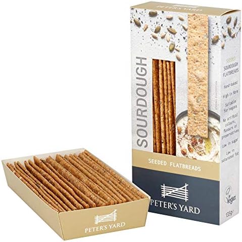 PETERS YARD Seeded Sourdough Flatbreads, 135 GR