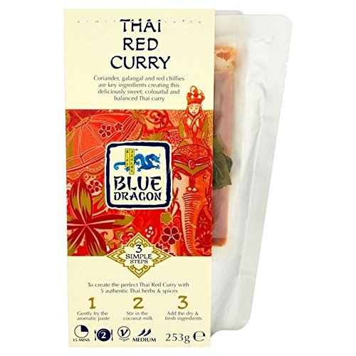 Blue Dragon Thai Red Curry 3 Step Kit 253g - Pack of 2