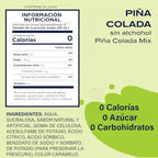 Jordan's Skinny Mixes Pina Colada Mix, Flavored Cocktail Mixer for Drinks, Tropical Drink Flavoring for Cocktails & Mocktails, Low Calorie, Gluten Free, Keto Friendly, 32 Fl Oz, 1 Pack