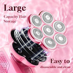 Electric Razors for Women - 120min Cordless Painless Hair Remover with 7D Floating Head - Waterproof Wet Dry Women's Electric Shaver for Legs Face Bikini Line