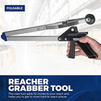 Reacher Grabber Tool - Gripping Device - Lightweight Durable Folding Claw Extends Arm Reach to 32 Inches Ideal Indoor and Outdoor Reaching Mobility Aid and Trash Grabber Picker Upper Tool (Case of 20)