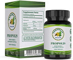 Propolis Health Propolis Capsules 1000mg-Daily with Vitamin E Per dose - Pure Brazilian Green Propolis Extract - Immune Booster 50 Days Supply -100 Capsules