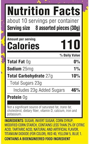 SOUR PATCH KIDS Fruits Mix Soft & Chewy Gummy Candy, Share Size, 11.03 oz