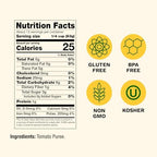 Cento Tomato Puree, 28 Oz, Thick Puree from Red, Ripe Tomatoes on the Vine, Seeded & Strained, Not from Concentrate for Marinara, Pasta, Salsa, Soup, Pizza Sauce - Gluten-Free, BPA Free, Non-GMO