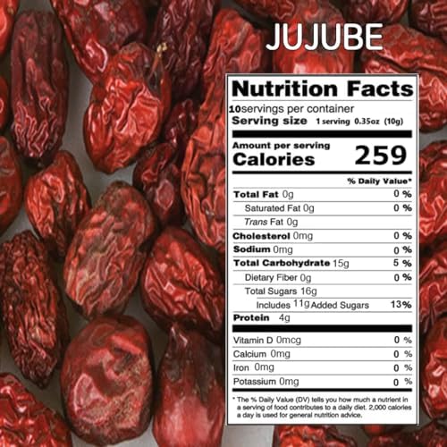 GAGOPA Dried Jujube Fruit – 100% Korean Red Dates, Naturally Sweet Flavor, Perfect for Tea, Soups & Samgyetang, Caffeine-Free Herbal Ingredient, 100g Pack