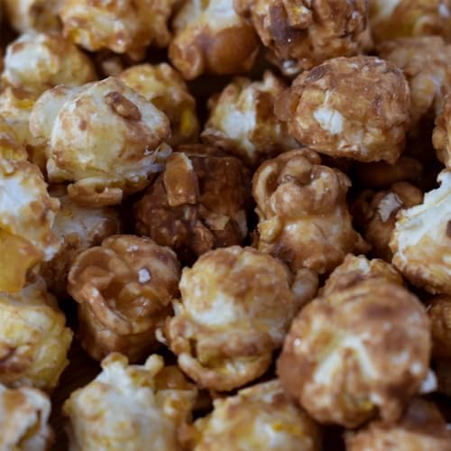 Salted Caramel Gourmet Popcorn Gift Tin, 2.8oz, Gift, Gift for Foodies, British Popcorn, Imported from UK