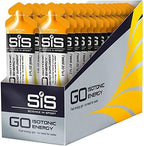 Science in Sport Energy Gel Pack, SIS Isotonic Energy Gel, 22g Fast Acting Carbs, Performance & Endurance Gels, Tropical Flavor - 2 Fl Oz (Pack of 6)