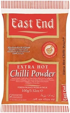 East End Chilli Powder Extra Hot 100g - Pack of 2