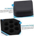 Essential Oil Storage Bag Portable Organizer Pouch for Travel Size Bottles Compact Essential Oil Carrying Case with Protective Pu Material