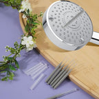 40pcs Shower Head Nozzle Cleaning Brushes, Tiny Brushes Multifunctional Mini Cleaning Tools for Small Hole Shower Head (Gray)