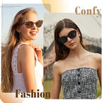 Bifocal Reading Glasses for Women Designer Cat Eye Oversized Frame Blue Light Blocking Readers Oprah Stylish Eyewear