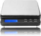 Weighing Scale 1000g/0.01g High Digital Mini Scale,Kitchen Scale Electric Scale,for Kitchens, Laboratories,etc(Black)