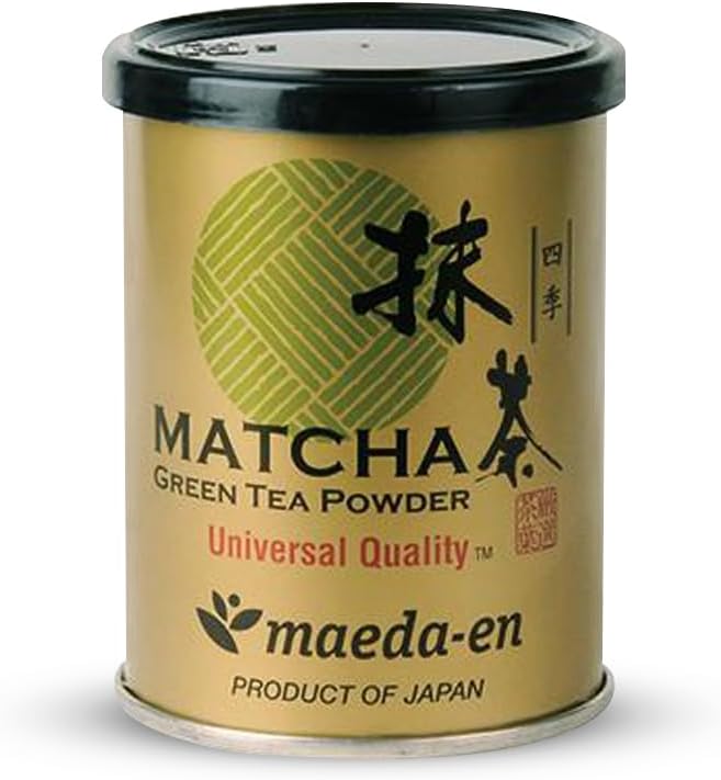 MAEDA-EN Shiki Matcha Green Tea Powder 28g Japanese Origin 100% for Latte Smoothies and Baking 05448 1pk