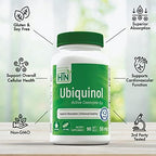 Health Thru Nutrition Ubiquinol 50mg 90 Softgels as Kaneka QH Reduced CoQ-10 | Stabilized - 3rd Party Tested | Enhanced Bioavailability | Cardiovascular & Mitochondria Function Support | Non-GMO