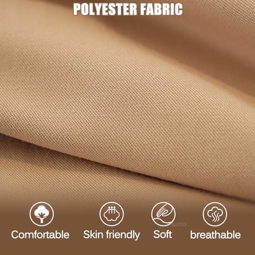 Coffee,80 * 190cm, Massage Bed Cover with Elastic Band Soft Comfortable Massage Table Mattress Cover with Face Hole All-Round Wrap Spa Bed Fitted Sheet Beauty Couch Cover Washable
