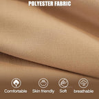 Coffee,80 * 190cm, Massage Bed Cover with Elastic Band Soft Comfortable Massage Table Mattress Cover with Face Hole All-Round Wrap Spa Bed Fitted Sheet Beauty Couch Cover Washable