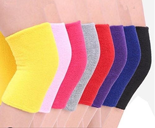 ericotry 1 Pair Elastic Knee Pads for Dance Protection, Winter Warm Thermal Leg Sleeves