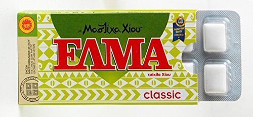 Elma Classic Chios Mastic Gum 3x10 Pieces / 3x14gr - From 100% Fresh Original Xios (Masticha or Mastixa)